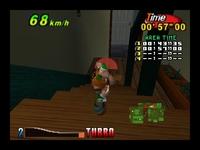 une photo d'Ã©cran de Airboarder 64 sur Nintendo 64